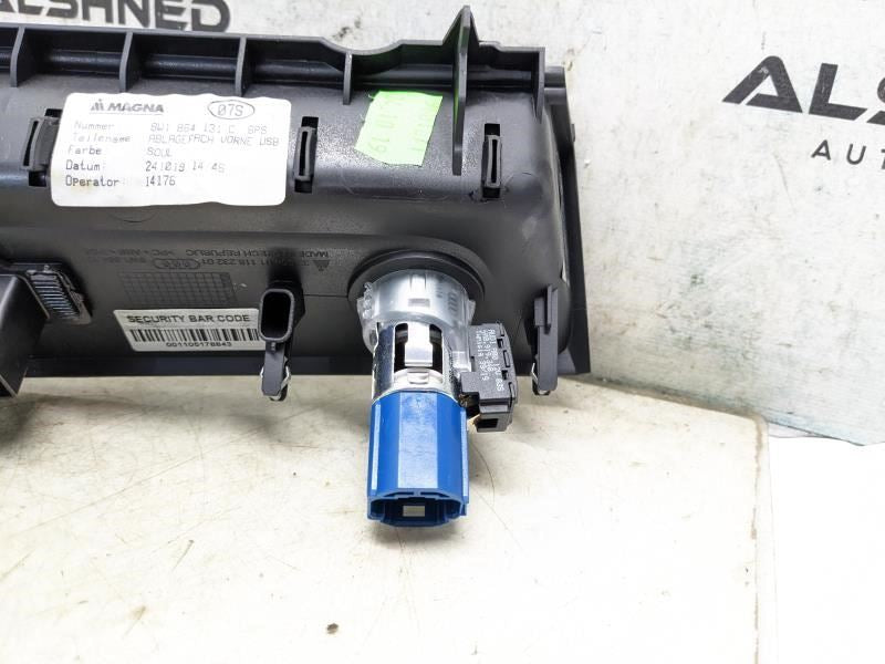 18-23 Audi S5 Center Console Lower Storage Tray w Power Outlet 8W1-864-131-C-6PS - Alshned Auto Parts