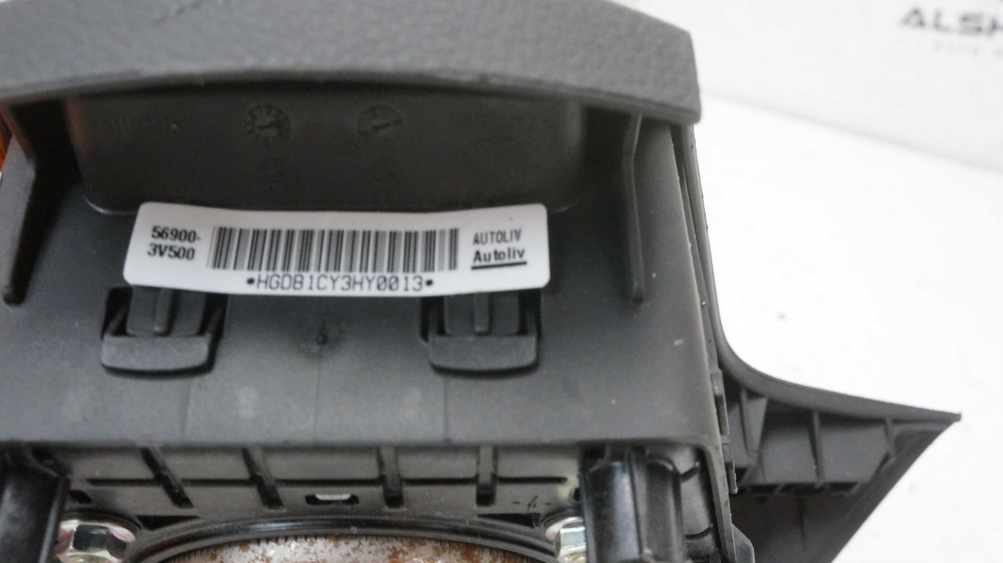 2012-2017 Hyundai Azera Left Driver Steering Wheel Airbag Black 56900-3V500 OEM Alshned Auto Parts
