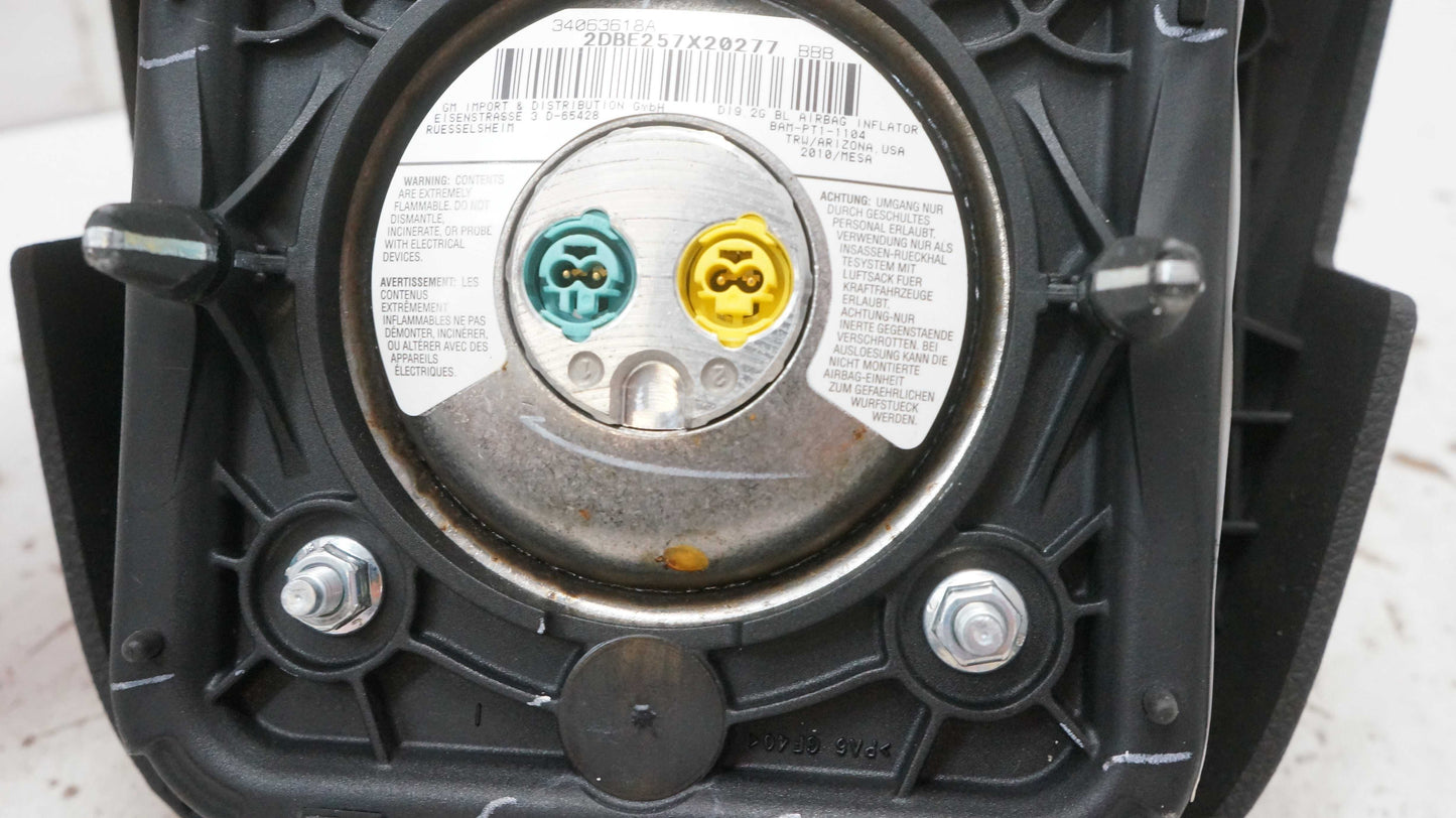 2011-2012 Cadillac SRX Left Driver Steering Wheel Airbag Black 20965226 OEM Alshned Auto Parts
