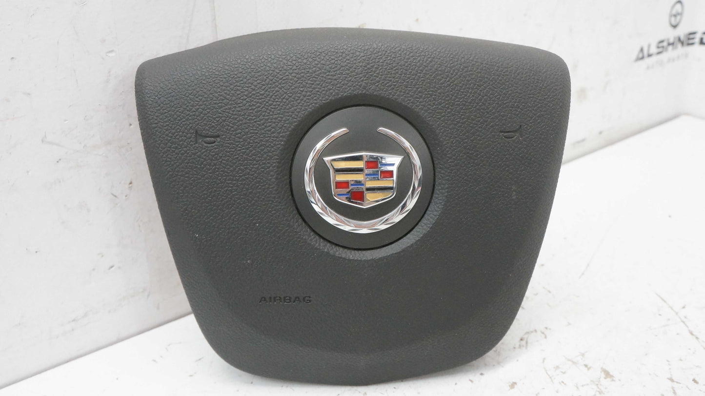 2010-2012 Cadillac SRX Left Driver Steering Wheel Airbag Black 25943114 OEM - Alshned Auto Parts