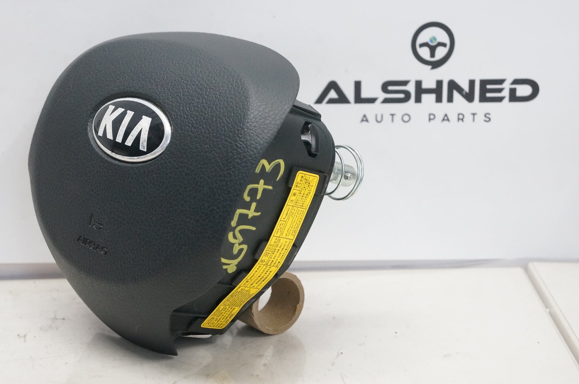 2013 Kia Optima Left Driver Steering Wheel Airbag Black 569002T510VA OEM - Alshned Auto Parts