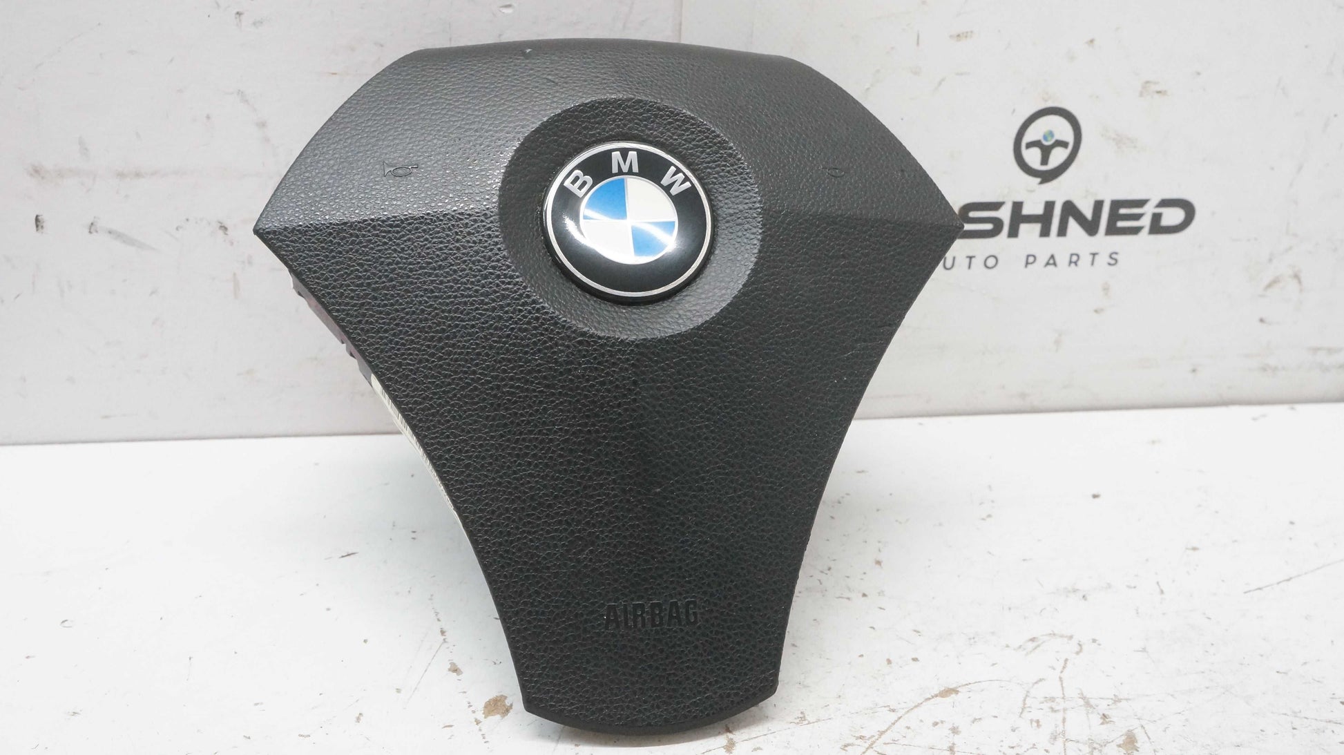 2004-2006 BMW 525i Left Driver Steering Wheel Airbag Black 33677298805Q OEM - Alshned Auto Parts