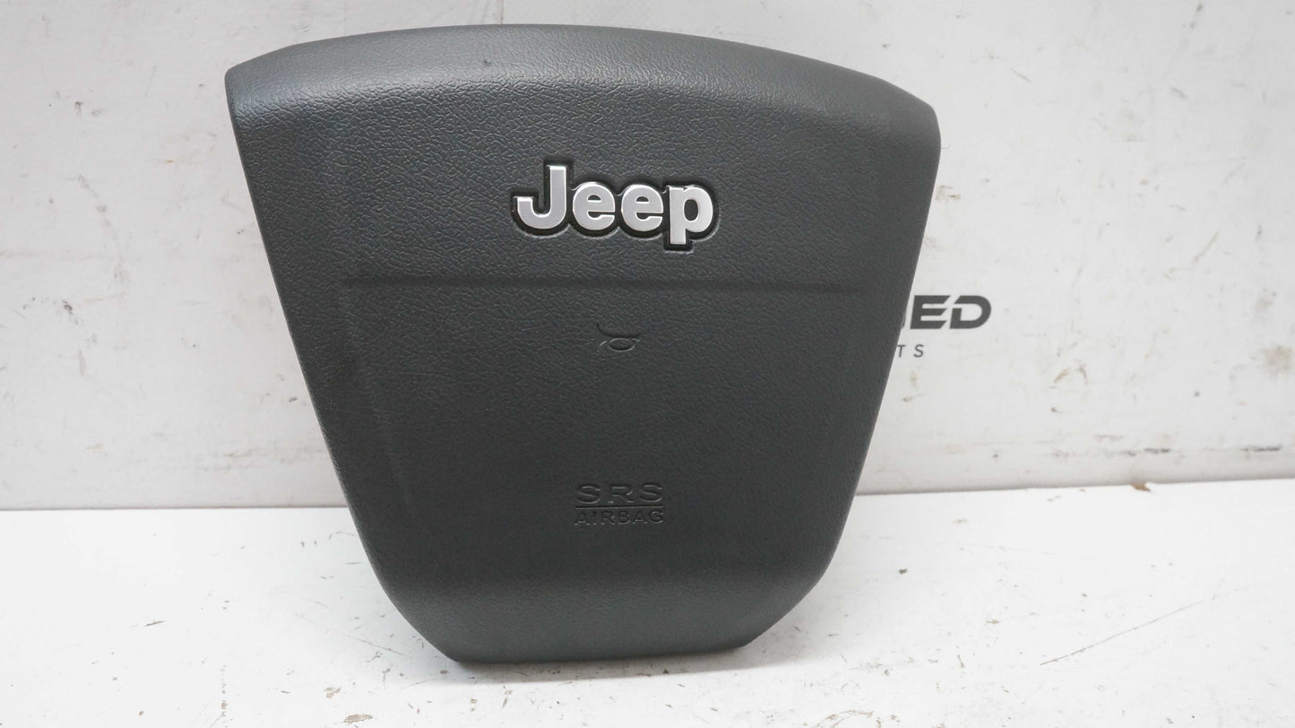 2007-2010 Jeep Patriot Left Driver Steering Wheel Airbag Black P0YD59XDVAF OEM - Alshned Auto Parts