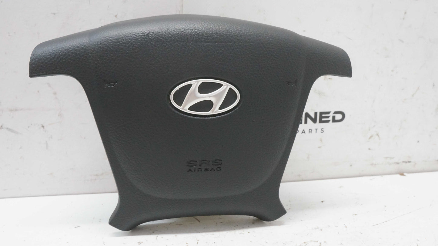 2007-2009 Hyundai Santa Fe Left Driver Steering Wheel Airbag Black 56900-0W500-WK OEM - Alshned Auto Parts