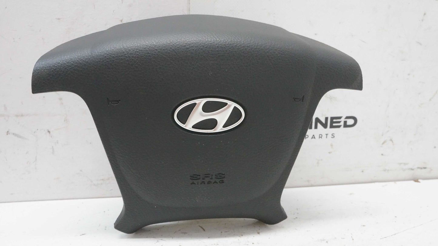 2007-2009 Hyundai Santa Fe Left Driver Steering Wheel Airbag Black 56900-0W500-WK OEM - Alshned Auto Parts