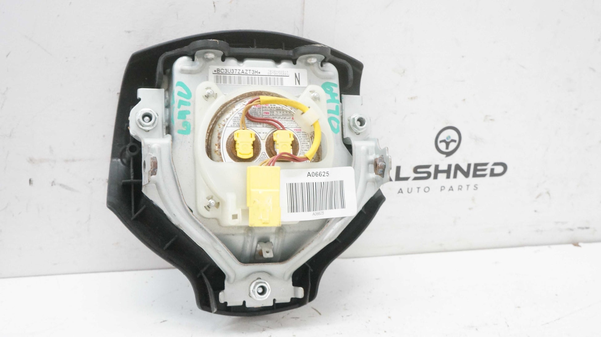 2007-2010 Mitsubishi Outlander Left Driver Steering Wheel Airbag Black 7030A088XA OEM - Alshned Auto Parts