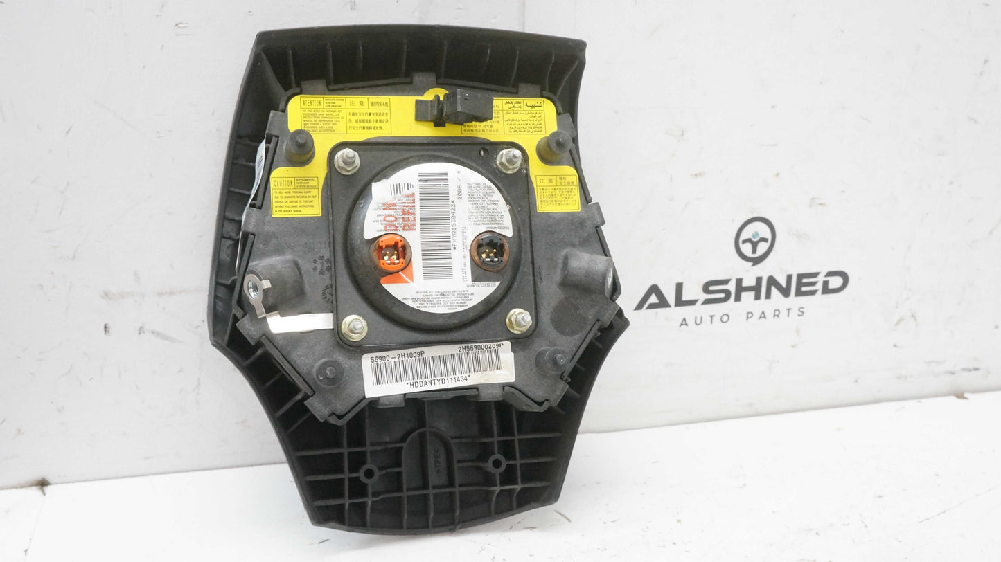 2007-2010 Hyundai Elantra Left Driver Steering Wheel Airbag Black 56900-2H1009P OEM - Alshned Auto Parts