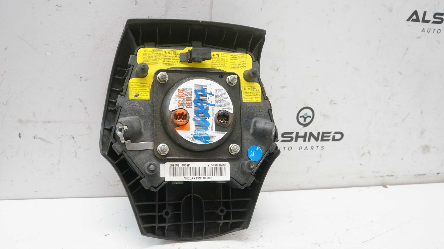 2007-2010 Hyundai Elantra Left Driver Steering Wheel Airbag Black 569002H1009P OEM - Alshned Auto Parts