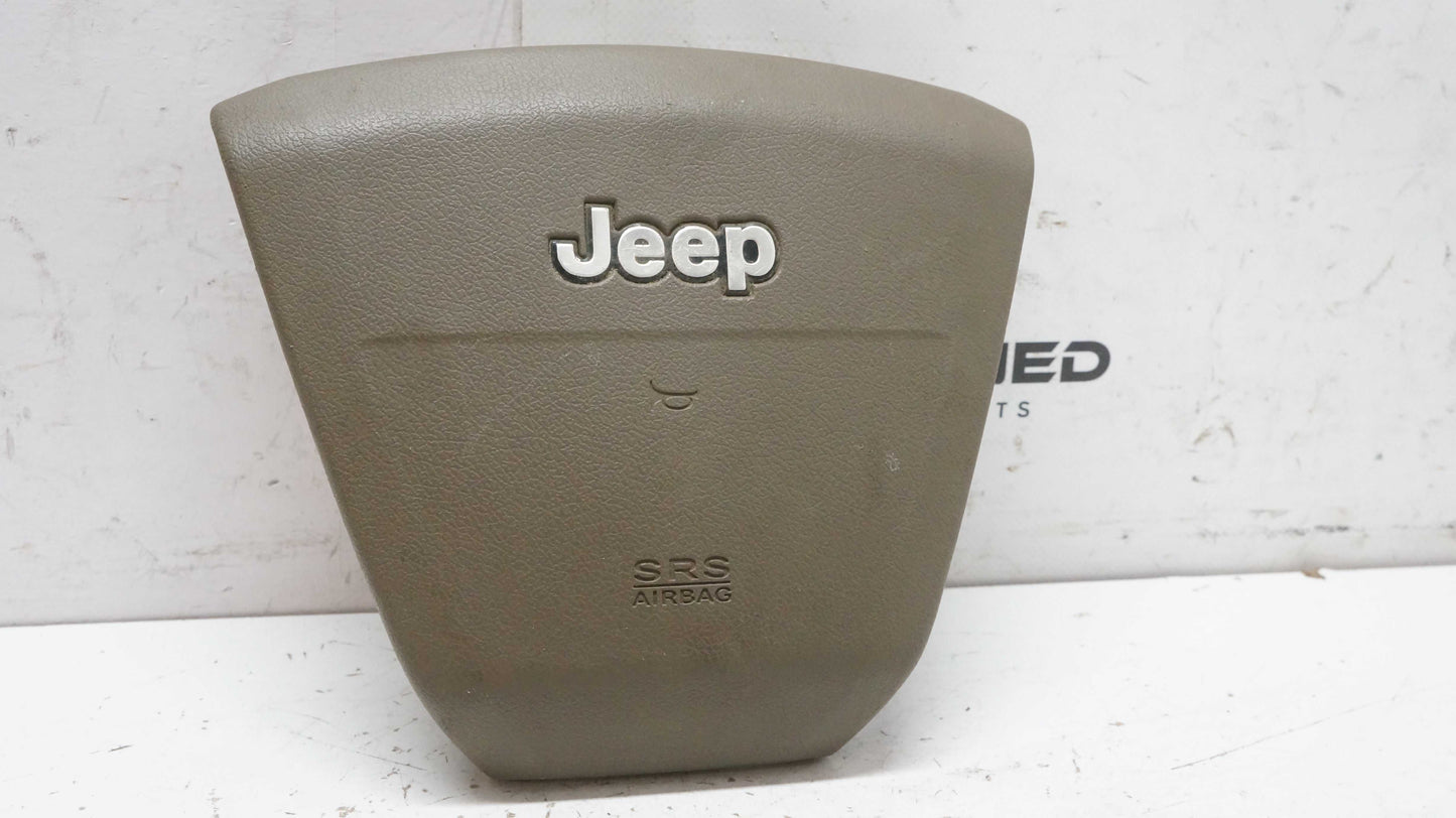 2009-2010 Jeep Compass Left Driver Steering Wheel Airbag Brown P0YD59DK7AD OEM - Alshned Auto Parts