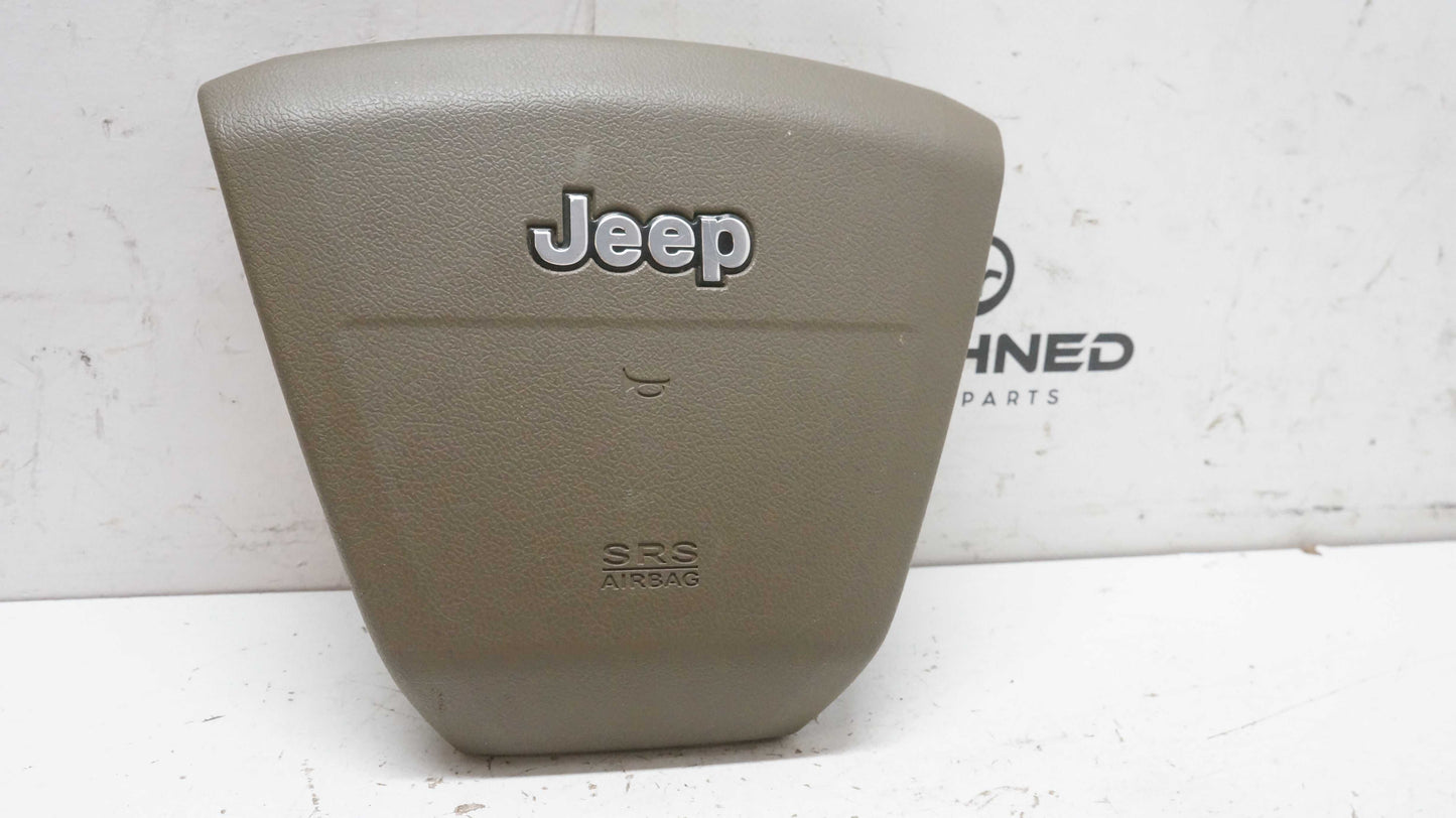 2009-2010 Jeep Compass Driver Left Steering Wheel Airbag Brown P0YD59DK7AD OEM - Alshned Auto Parts