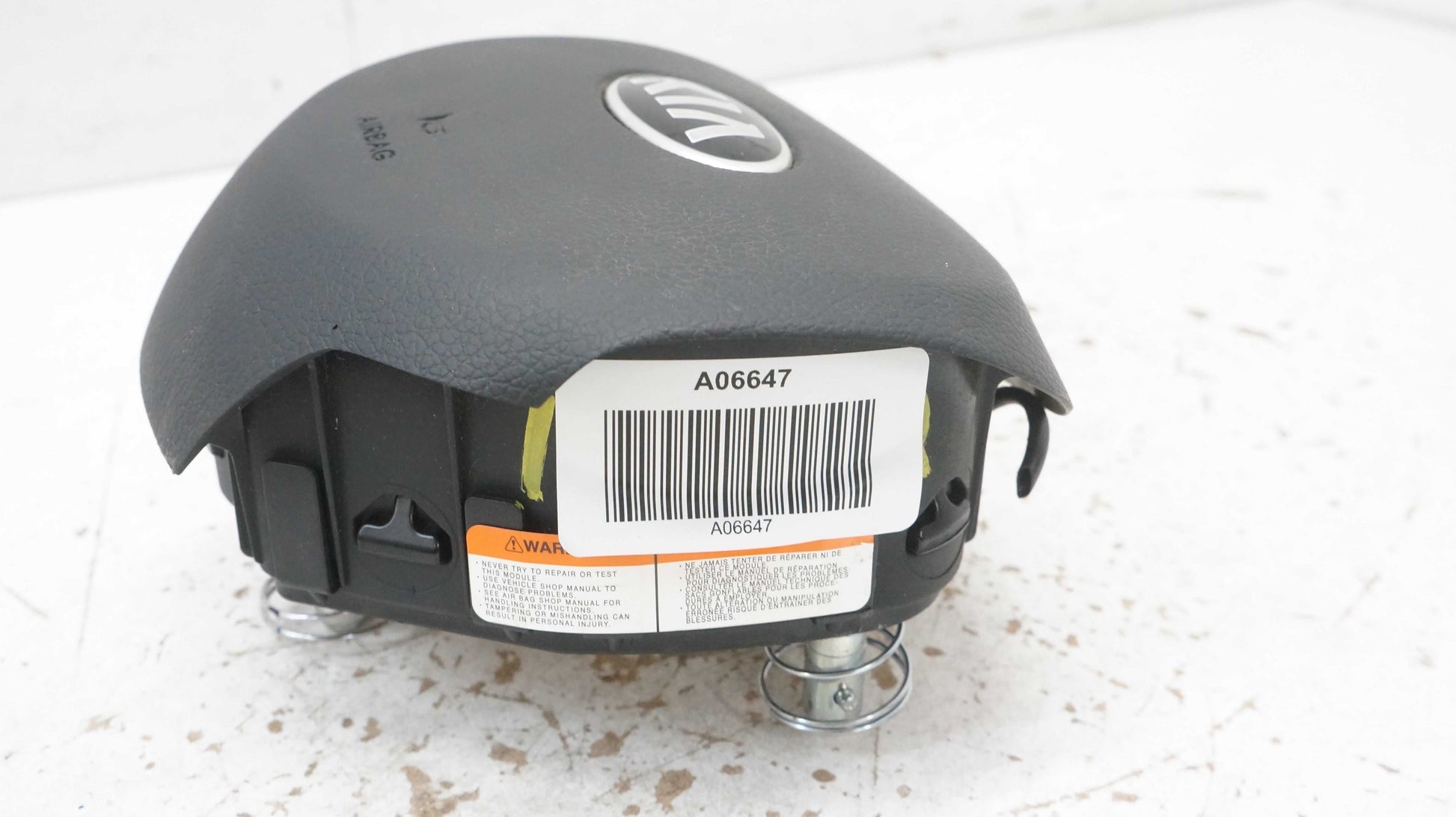 2013 Kia Optima Left Driver Steering Wheel Airbag Black 569002T510VA OEM - Alshned Auto Parts