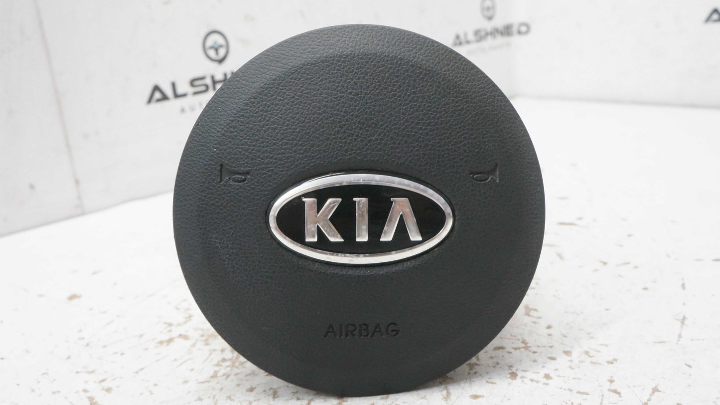 2010-2013 Kia Forte Left Driver Steering Wheel Airbag Black 569001M200 OEM - Alshned Auto Parts