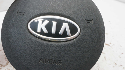 2010-2013 Kia Forte Left Driver Steering Wheel Airbag Black 569001M200 OEM - Alshned Auto Parts