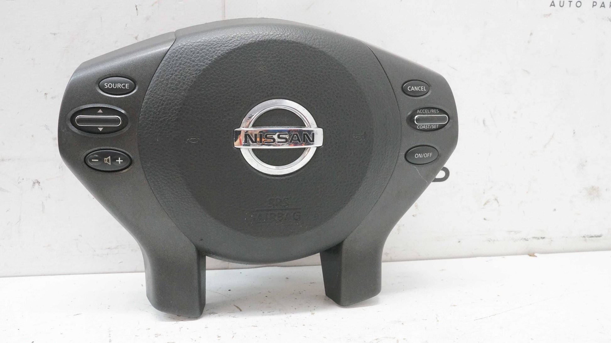 2007-2012 Nissan Altima Left Driver Steering Wheel Airbag Black 98510-JA18A OEM - Alshned Auto Parts