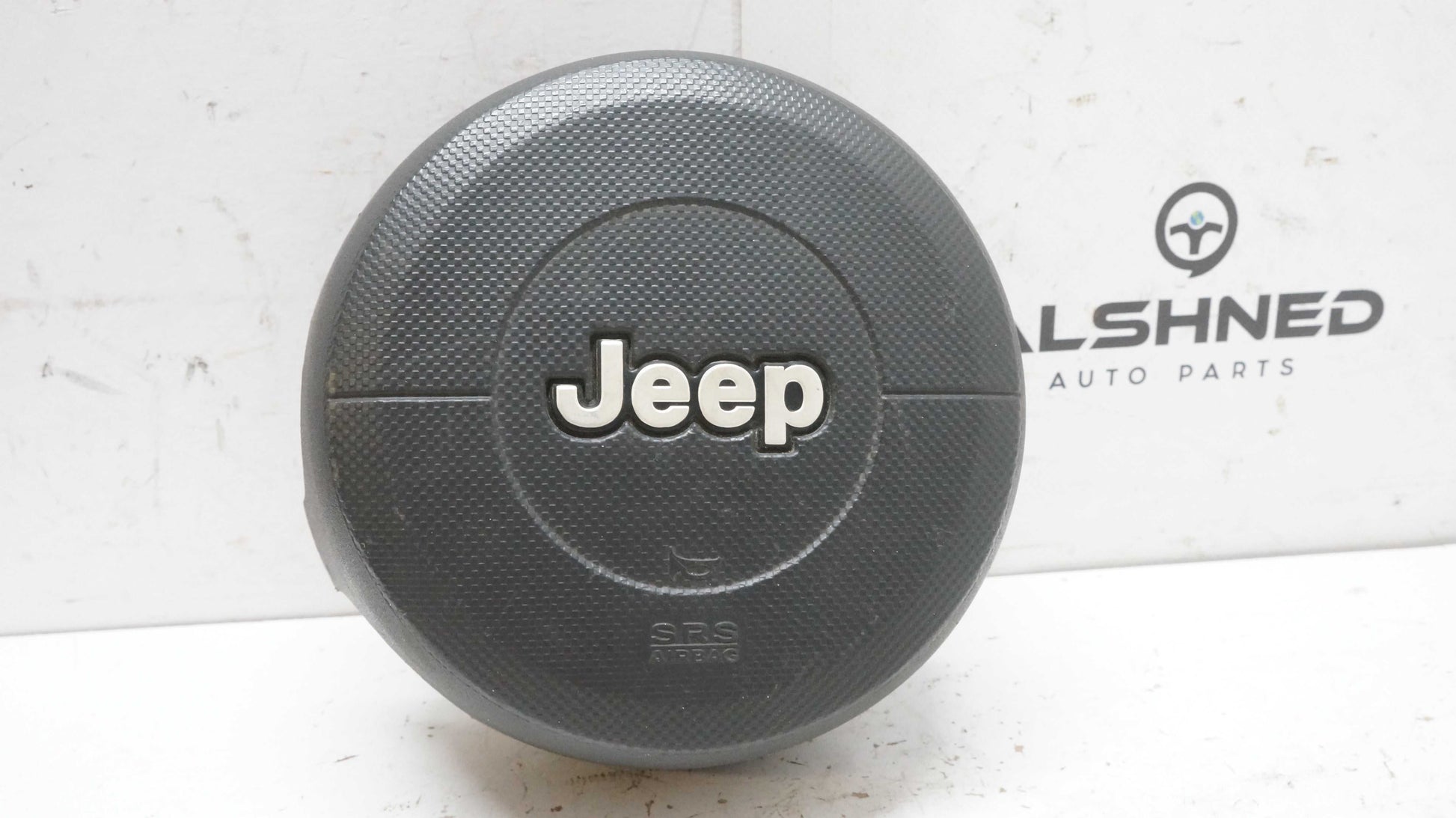 2008-2009 Jeep Wrangler Left Driver Steering Wheel Airbag Black P5KC81XDVAG OEM - Alshned Auto Parts