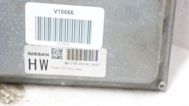 2009 Nissan Altima 2.5L Engine Computer Control Module ECU ECM MEC110-260 OEM - Alshned Auto Parts