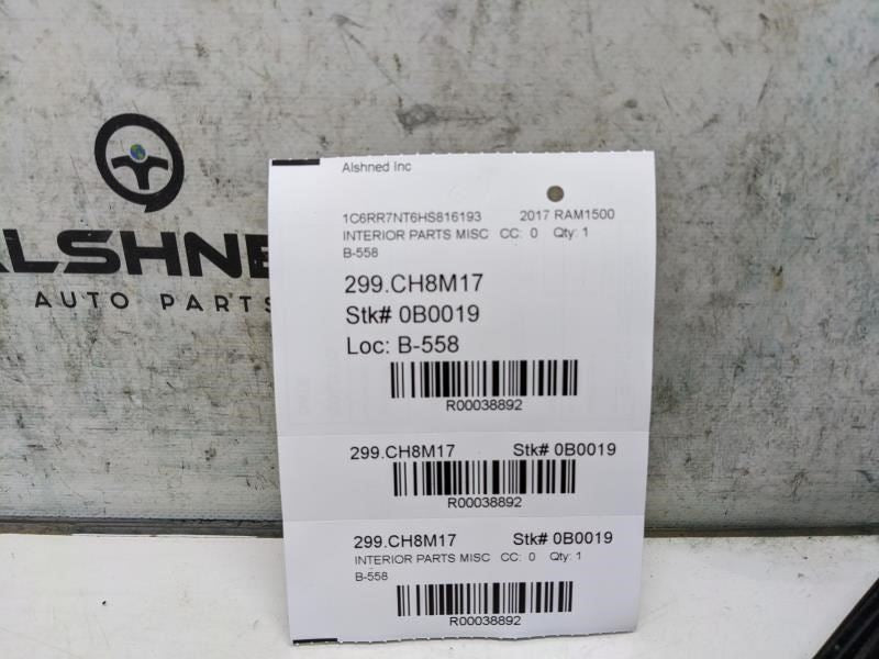 2011-2018 Ram 1500 Rear Left Driver Door Belt Inner Weatherstrip 55372140AJ OEM - Alshned Auto Parts