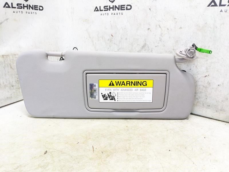 2010-2011 Honda CR-V Right Passenger Sun Visor Gray w Light 83230-SWA-A91ZA OEM - Alshned Auto Parts