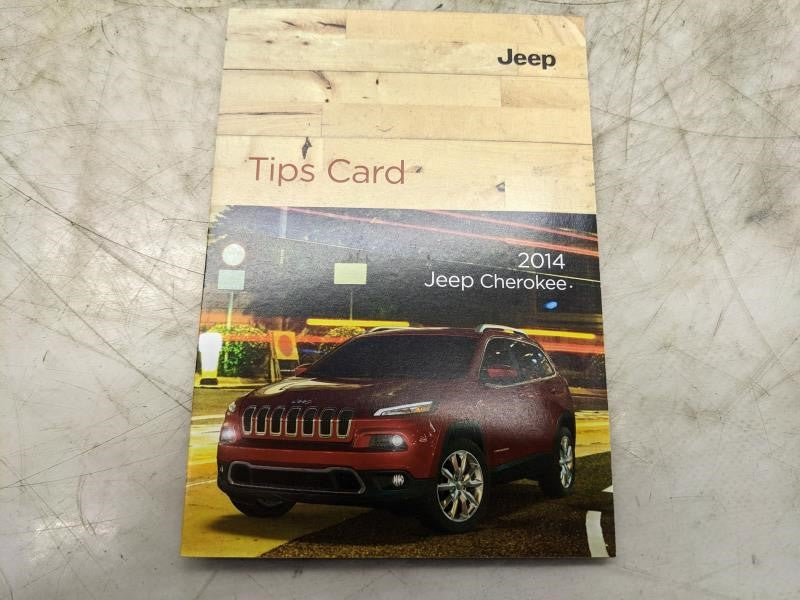 2014 Jeep Cherokee User Guide Set with Case 14KL74-926-AA 14KL74-426-AA OEM - Alshned Auto Parts