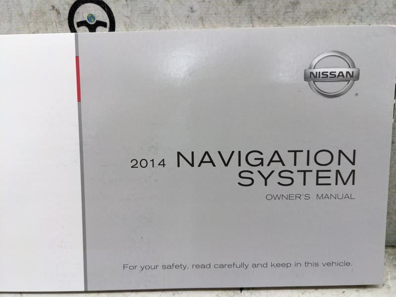2014 Nissan Rogue Owners Manual Set with Case OM14E-0T32U0 OEM - Alshned Auto Parts