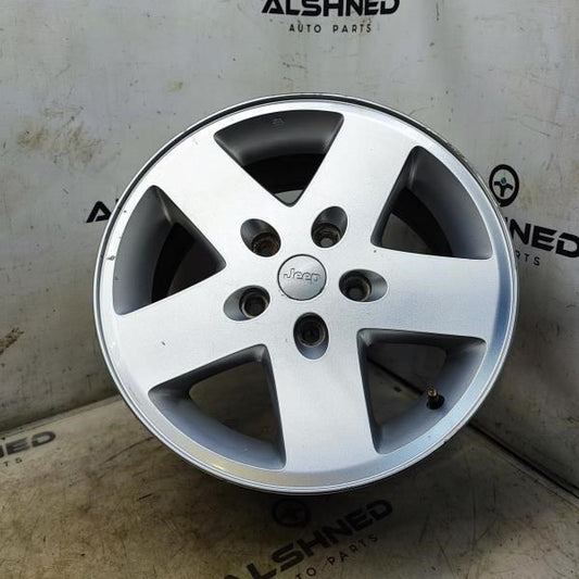 2007-2018 Jeep Wrangler Aluminum Wheel Rim 17X7.5J 5 Spoke 1AH78TRMAD OEM *ReaD*