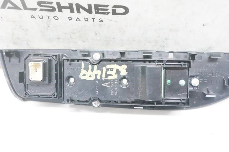 2019-2022 Toyota Corolla FR LH Door Master Power Window Switch 84040-12240 OEM - Alshned Auto Parts