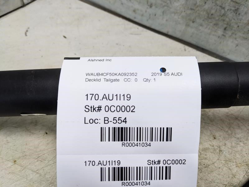 2019 Audi S5 Rear Right Liftgate Lid Power Shock Strut 8W8-827-851-E OEM - Alshned Auto Parts