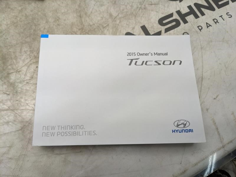 2015 Hyundai Tucson Owners Manual Set with Case F2S0-EU51G OEM - Alshned Auto Parts