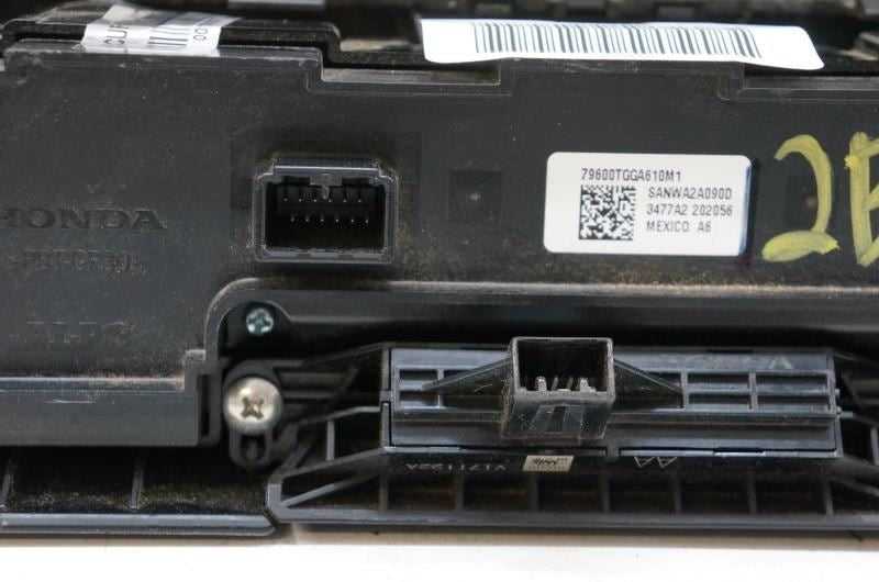 2018 Honda Civic AC Heater Temperature Climate Control 79600TGGA610M1 - Alshned Auto Parts