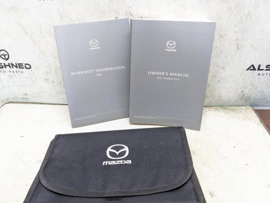 2021 Mazda CX-5 Owners Manual Set with Case 8JM9-EA-20G OEM - Alshned Auto Parts