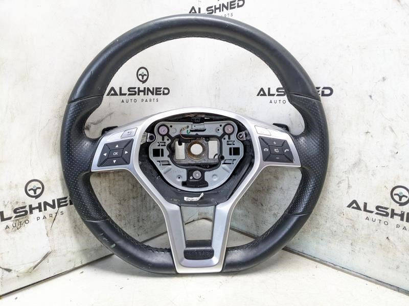 14-15 Mercedes-Benz E350 Steering Wheel w/ Control Buttons 17246043039E38 *ReaD* - Alshned Auto Parts