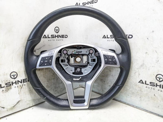 14-15 Mercedes-Benz E350 Steering Wheel w/ Control Buttons 17246043039E38 *ReaD* - Alshned Auto Parts