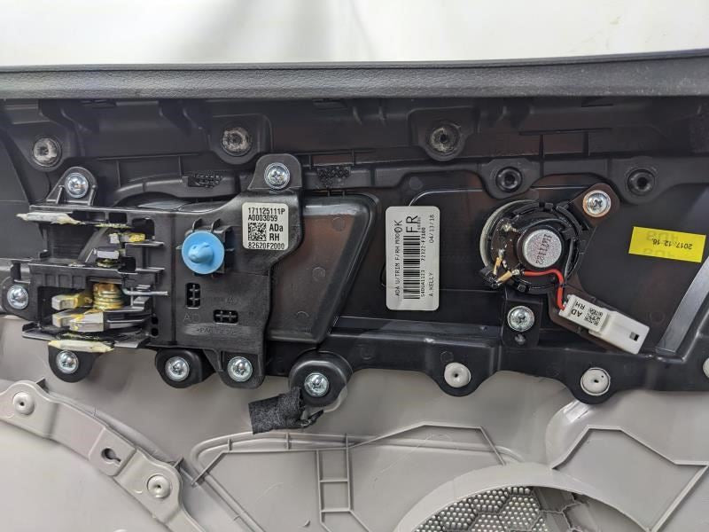 2017-18 Hyundai Elantra Front Right Door Trim Panel Gray 82306-F3010 OEM *ReaD*