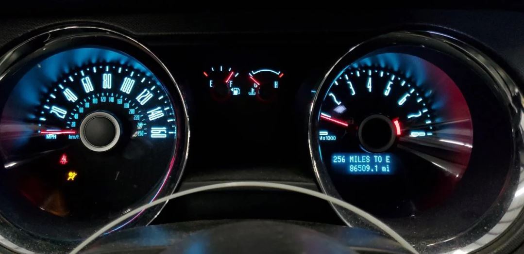 13-14 Ford Mustang Speedometer Gauge Instrument Cluster 86K DR3Z-10849-AA OEM - Alshned Auto Parts