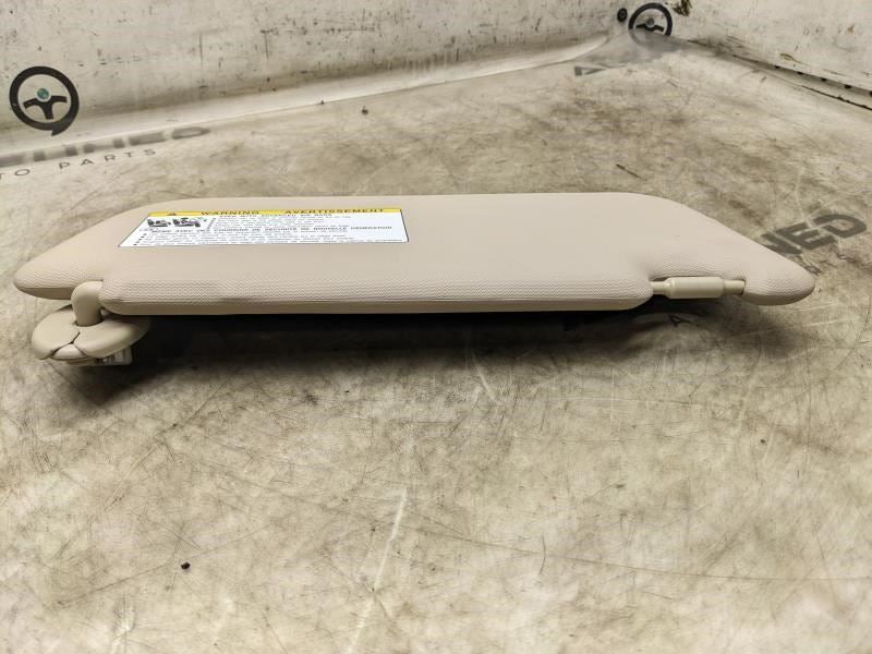 2016-2019 Toyota Prius Left Driver Side Sun Visor Beige 74320-47470-E0 OEM - Alshned Auto Parts