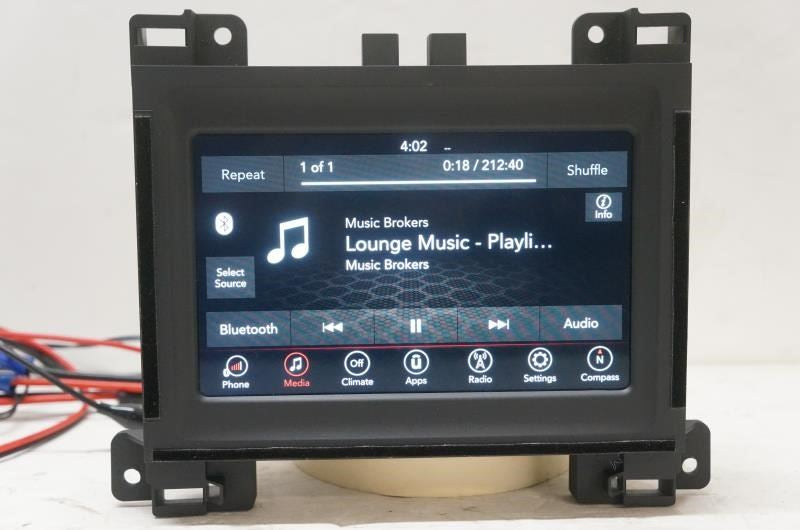 18-19 Dodge Challenger Multimedia Radio Screen Display 68399217AC OEM VP2_7L NA - Alshned Auto Parts