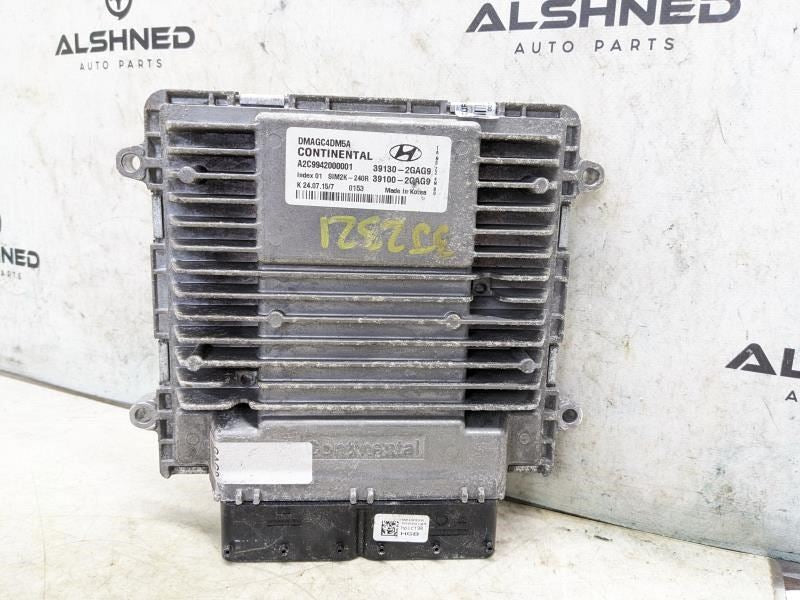 13-16 Hyundai Santa Fe Sport Engine Control Module ECU ECM 39130-2GAG9 OEM *ReaD - Alshned Auto Parts