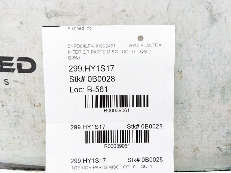 2017-2018 Hyundai Elantra Front Right Side Dash End Cover Trim 84766-F3000-XUG - Alshned Auto Parts