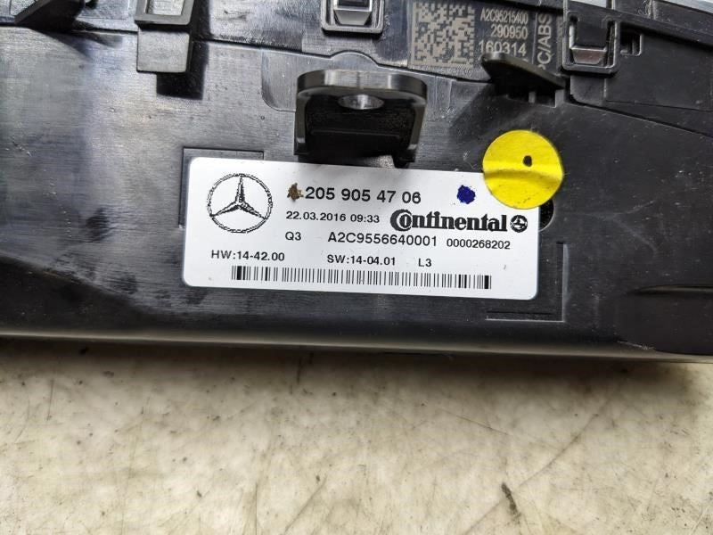 16-22 Mercedes GLC300 AC Heater Temperature Climate Control 205-905-42-15 OEM - Alshned Auto Parts