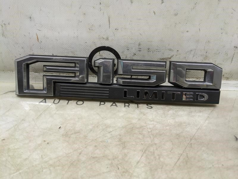 2016-20 Ford F150 Front Fender Emblem "F-150 Limited" GL3Z-16720-A OEM - Alshned Auto Parts