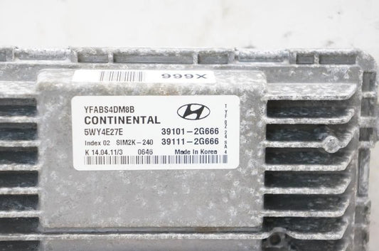 14 Hyundai Sonata 2.4 Engine Computer Control Module ECU ECM 39101-2G666 OEM - Alshned Auto Parts