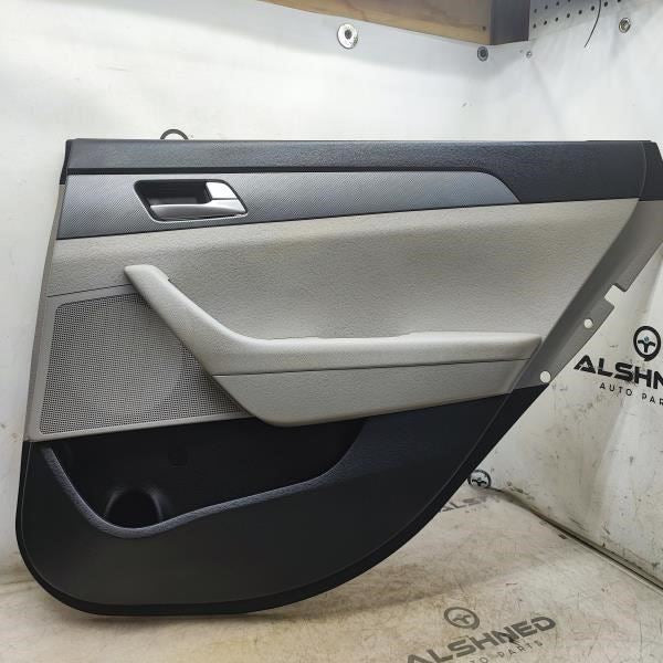 2015-2017 Hyundai Sonata Rear Right Door Trim Panel Gray 83306-C2000TGG OEM