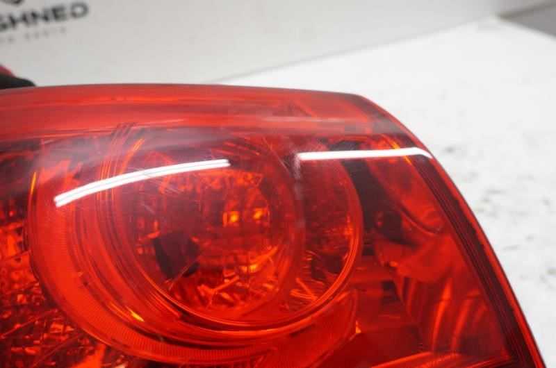 2016 Infiniti Q50 Driver Left Rear Tail Light 26555-4HB0C OEM - Alshned Auto Parts