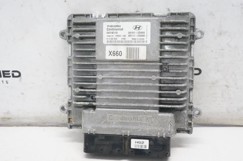 2011 Hyundai Sonata 2.4L Engine Computer Control Module ECU ECM 39101-2G660 OEM - Alshned Auto Parts