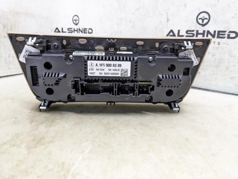 16-19 Mercedes-Benz GL350 AC Heater Temperature Climate Control 1669006309  ReaD - Alshned Auto Parts