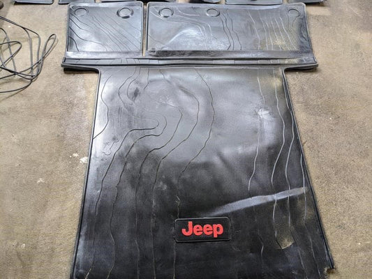 2018-2023 Jeep Wrangler All Weather Floor Mats Set 82215203AE OEM