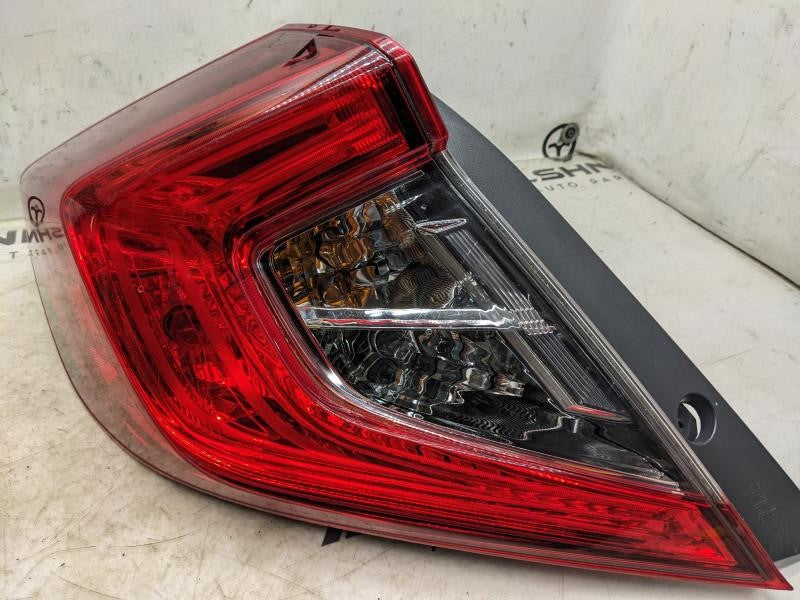 2016-2021 Honda Civic Rear Left Side Outer Tail Light Lamp 33550-TBA-A01 OEM - Alshned Auto Parts