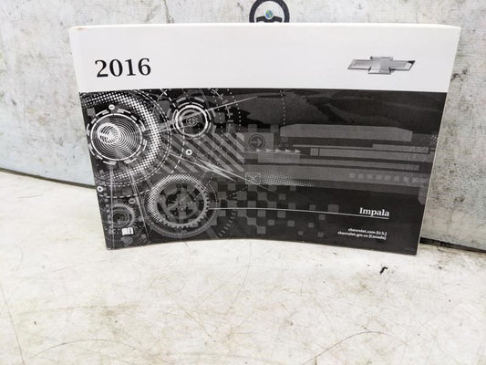 2016 Chevrolet Impala Owners Manual Set 23179989B OEM - Alshned Auto Parts