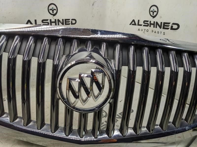 2008-2012 Buick Enclave Front Bumper Upper Grille Chrome 20828544 OEM - Alshned Auto Parts