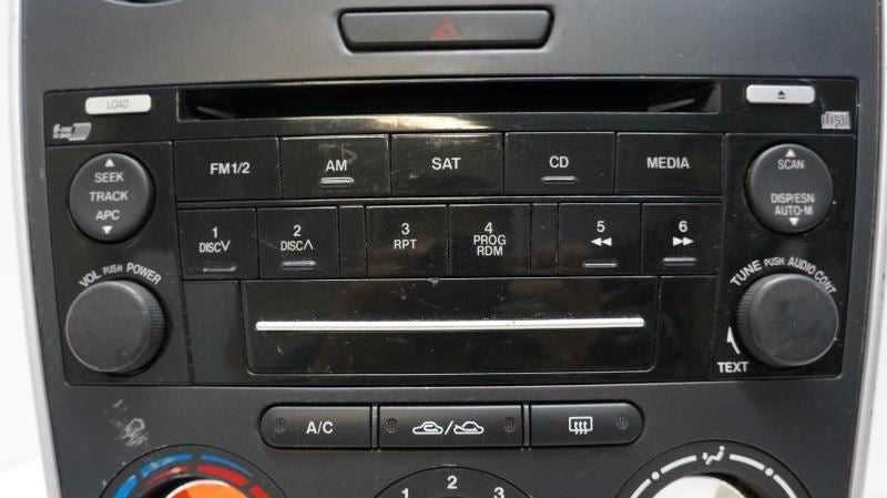 *READ* 06-08 Mazda6 6Disc AC Heat Control SAT Radio OEM CQ-EM4660AK - Alshned Auto Parts